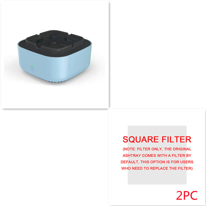 Scrumieră cu Purificator de Aer cu Ioni Negativi