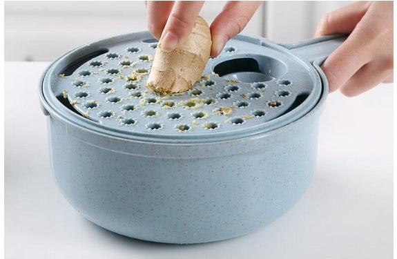 Set Feliator Legume 8 în 1 cu Lame din Inox