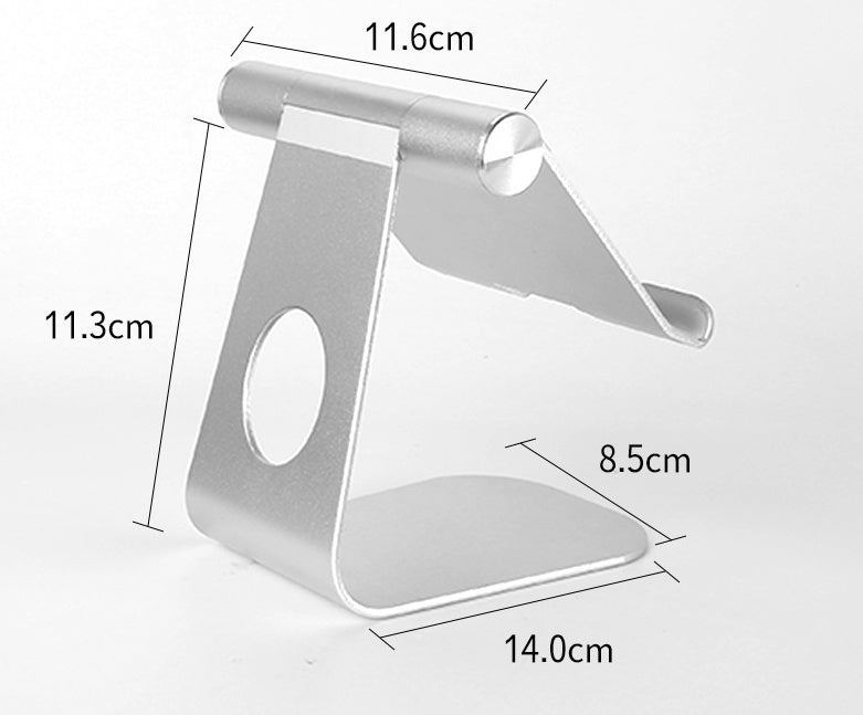 Suport Reglabil din Aluminiu pentru Telefon și Tabletă