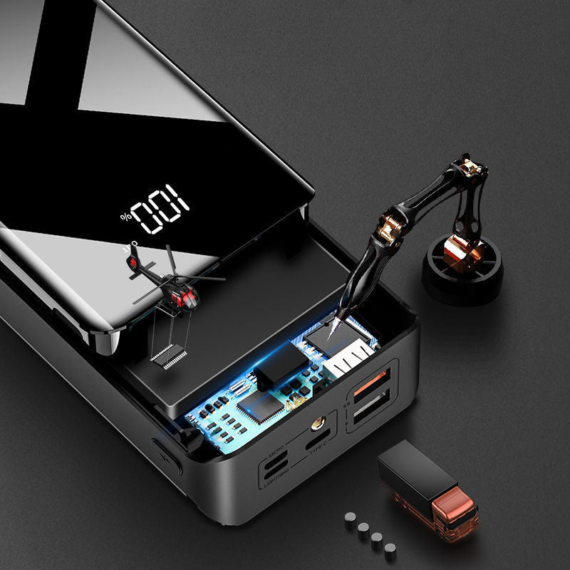 Baterie Externă 30000mAh – Încărcare Rapidă pentru Orice Dispozitiv