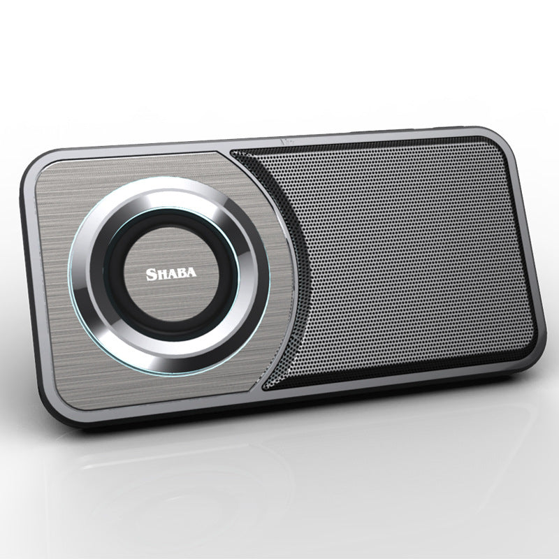 Boxă Bluetooth Mini Retro din Metal cu Radio FM