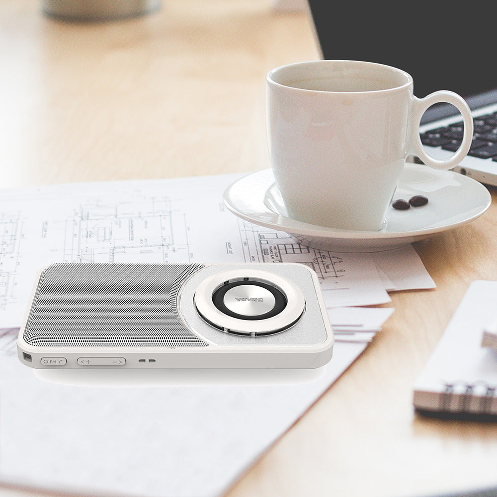 Boxă Bluetooth Mini Retro din Metal cu Radio FM