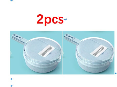 Set Feliator Legume 8 în 1 cu Lame din Inox