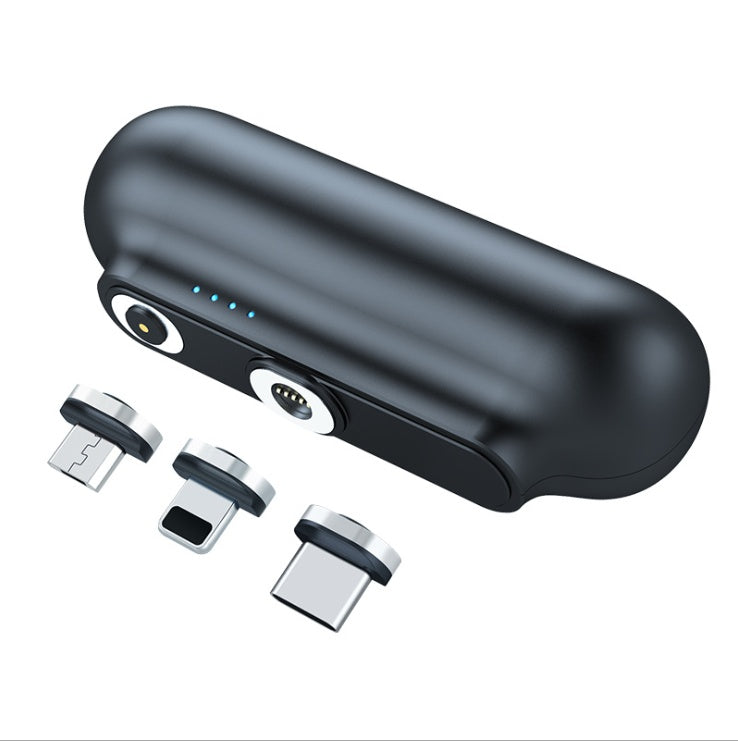 Baterie Externă Mini 2600mAh cu Încărcare Magnetică