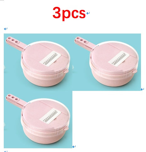 Set Feliator Legume 8 în 1 cu Lame din Inox