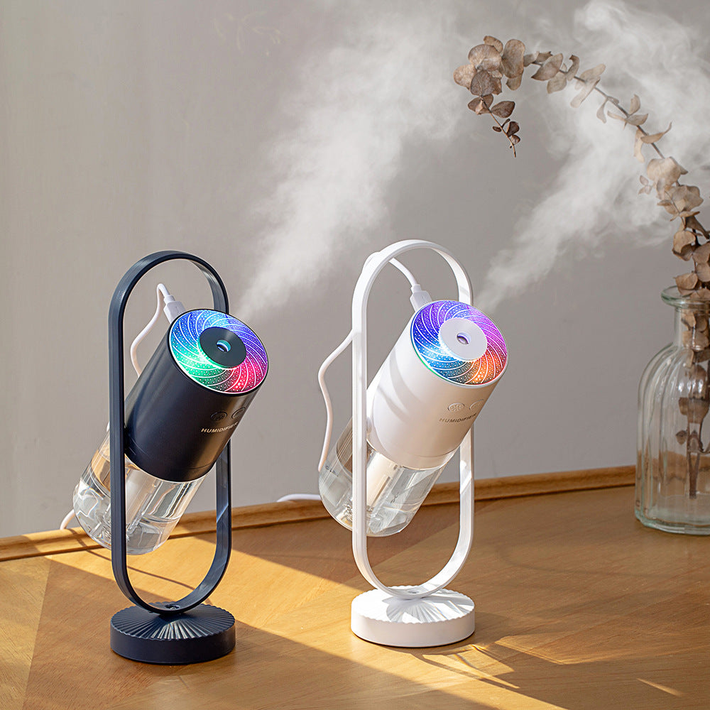 Umidificator USB Mini cu Lumină de Noapte și Proiecție