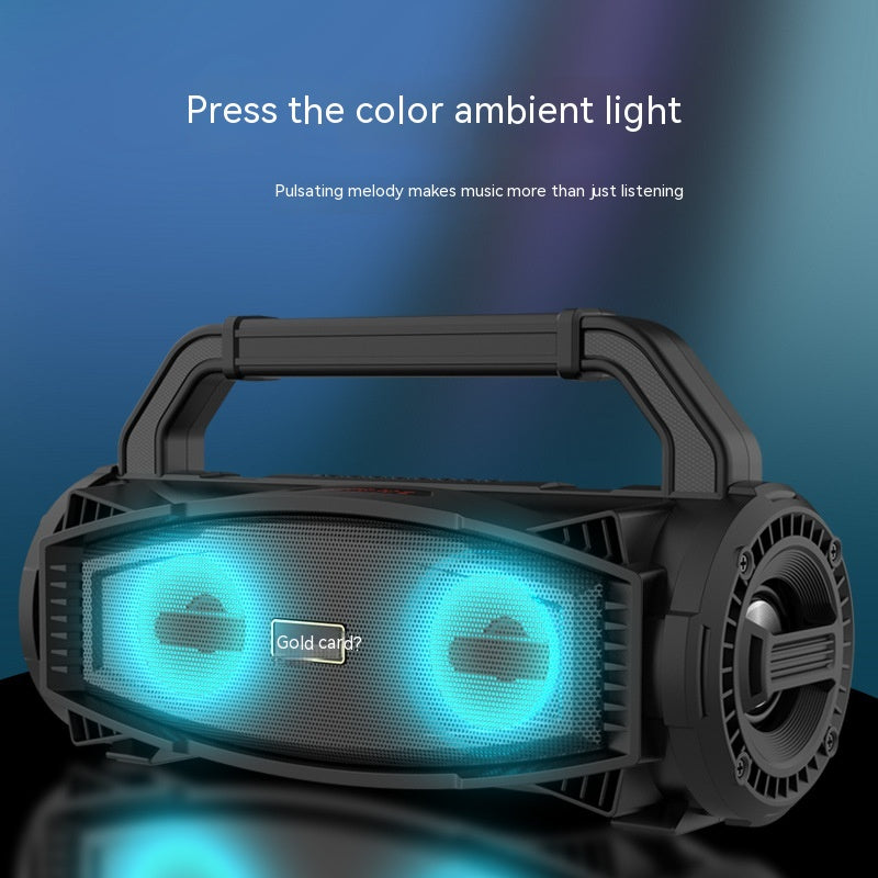 Boxă Bluetooth Portabilă Exterior 2x10W cu Radio FM