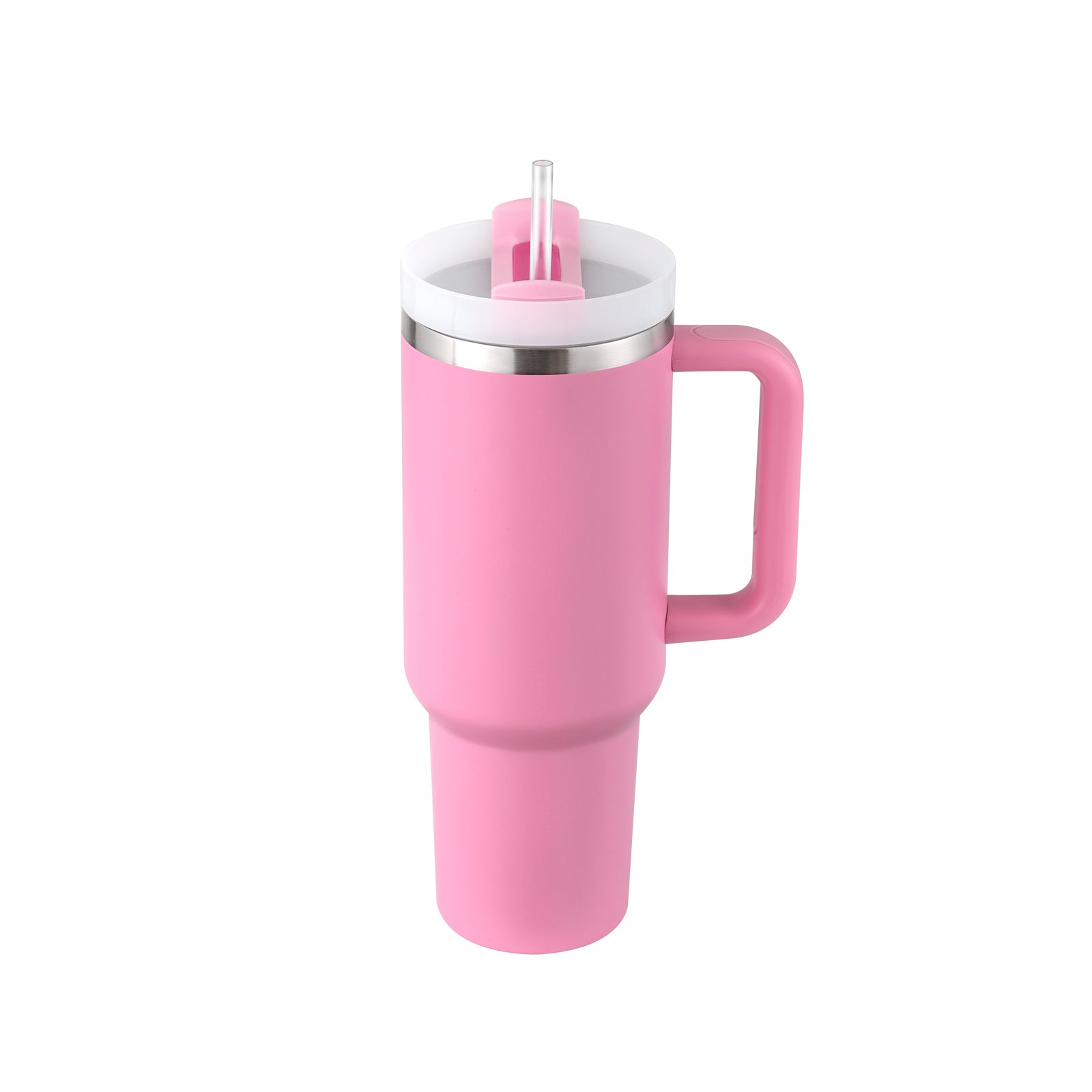 Termos din Inox 1200ml cu Mâner, Pai și Capac