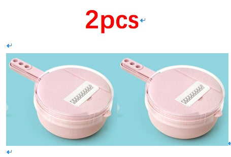 Set Feliator Legume 8 în 1 cu Lame din Inox