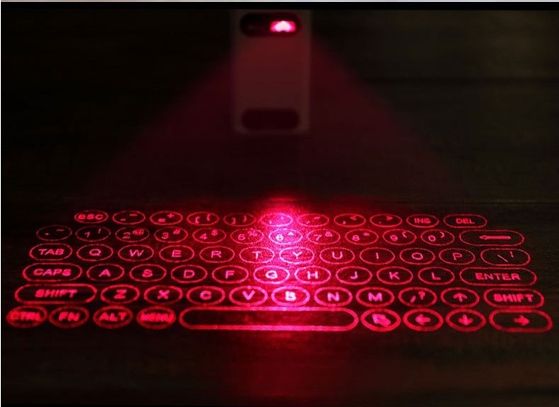Tastatură Laser Virtuală cu Proiecție Bluetooth și Mouse