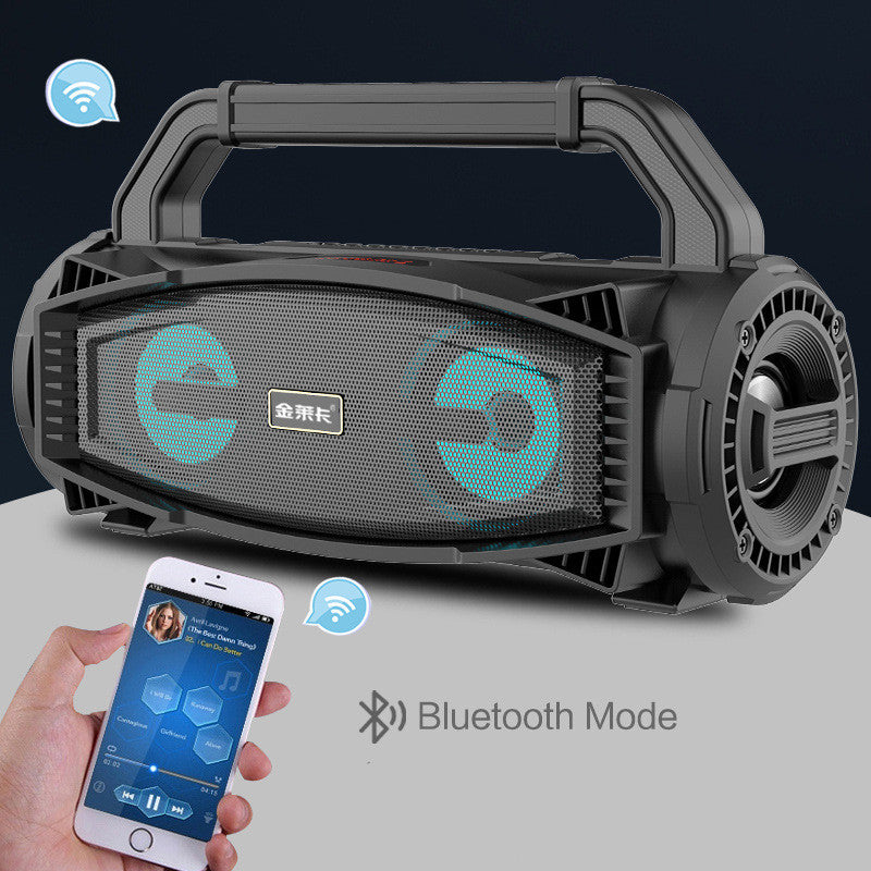 Boxă Bluetooth Portabilă Exterior 2x10W cu Radio FM