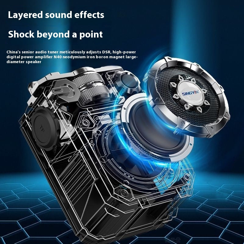 Boxă Bluetooth Portabilă 10W Design Modern